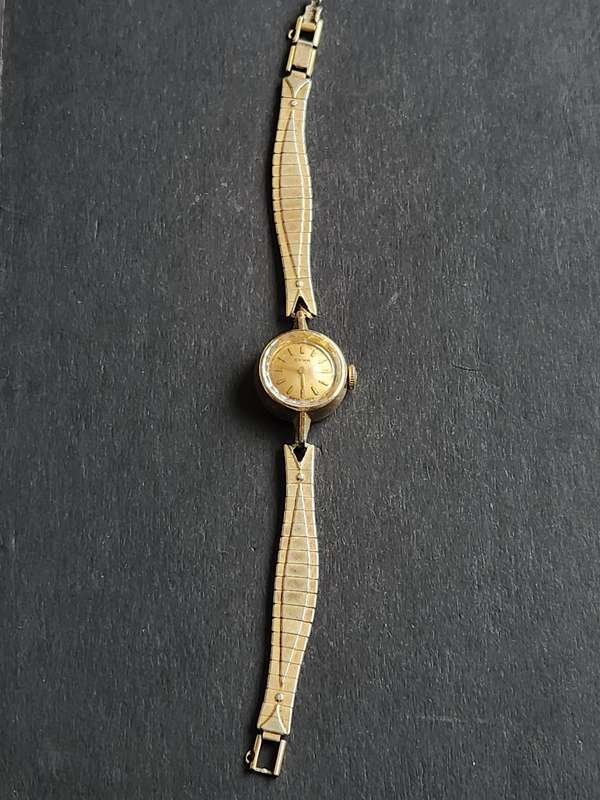 Vintage Ladies Cyma Mechanical Wrist Watch 20 Microns (not working) - as per photograph