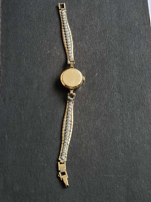 Vintage Ladies Cyma Mechanical Wrist Watch 20 Microns (not working) - as per photograph