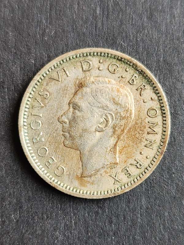 UK Sixpence 1950 - as per photograph