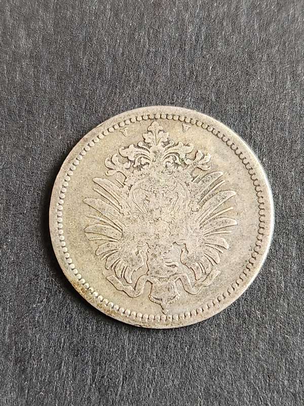 Deutsches Reich 50 Pfennig 1876 Silver  - as per photograph