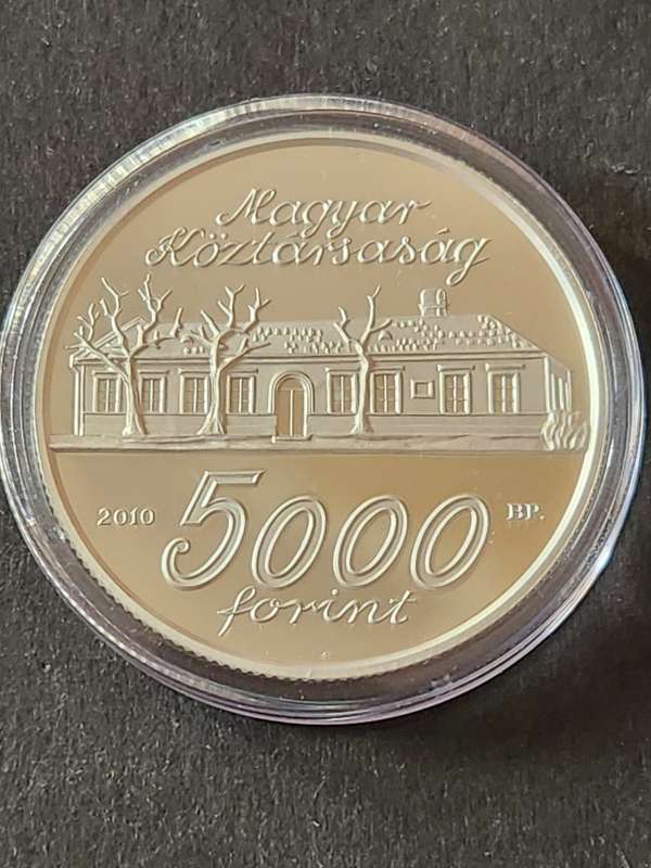 Hungary 5000 Florint 2010  .925 Silver 31.46 g 200th Anniversary of the birth of Erkel Ferenc Proof