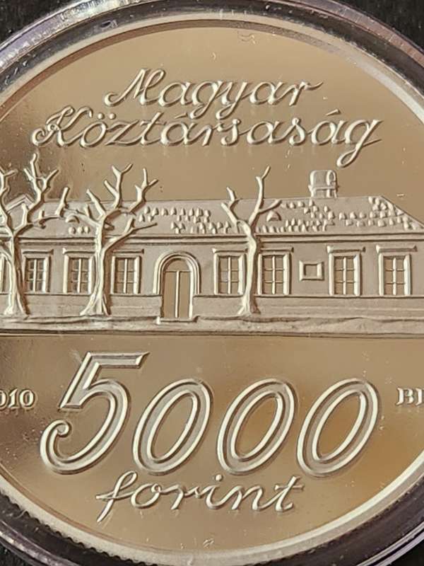 Hungary 5000 Florint 2010  .925 Silver 31.46 g 200th Anniversary of the birth of Erkel Ferenc Proof