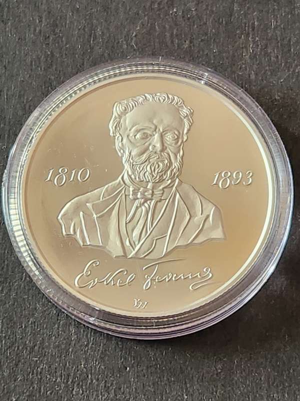 Hungary 5000 Florint 2010  .925 Silver 31.46 g 200th Anniversary of the birth of Erkel Ferenc Proof