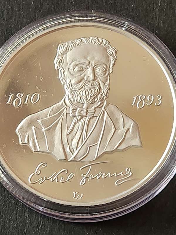 Hungary 5000 Florint 2010  .925 Silver 31.46 g 200th Anniversary of the birth of Erkel Ferenc Proof