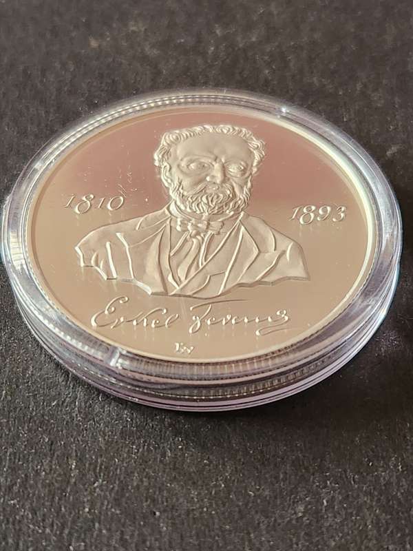 Hungary 5000 Florint 2010  .925 Silver 31.46 g 200th Anniversary of the birth of Erkel Ferenc Proof