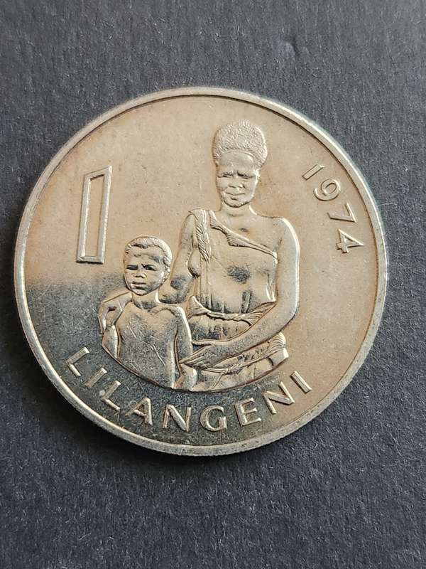 Swaziland One Lilangeni 1974 (very nice condition)- as per photograph