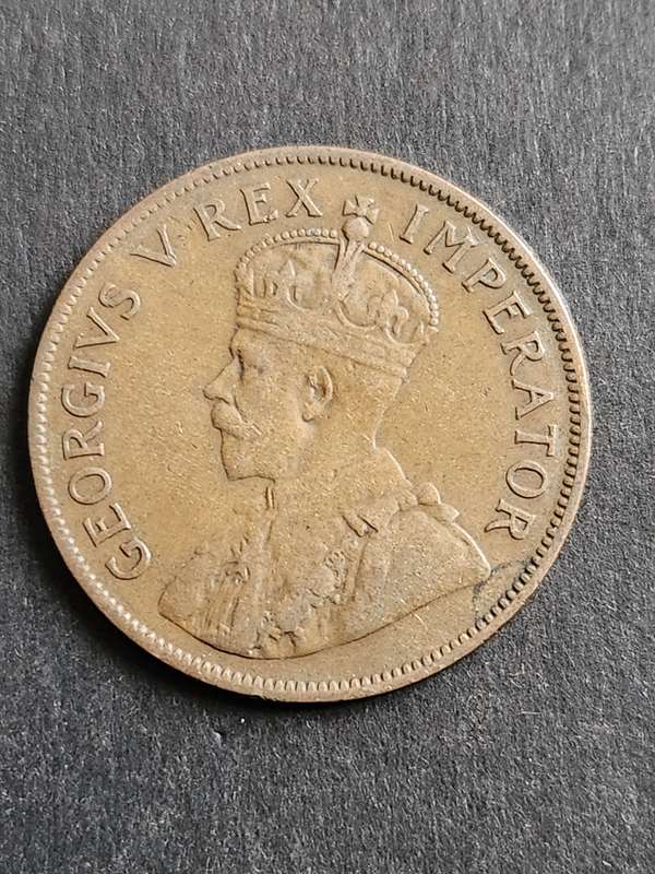 Union One Penny 1936 - as per photograph