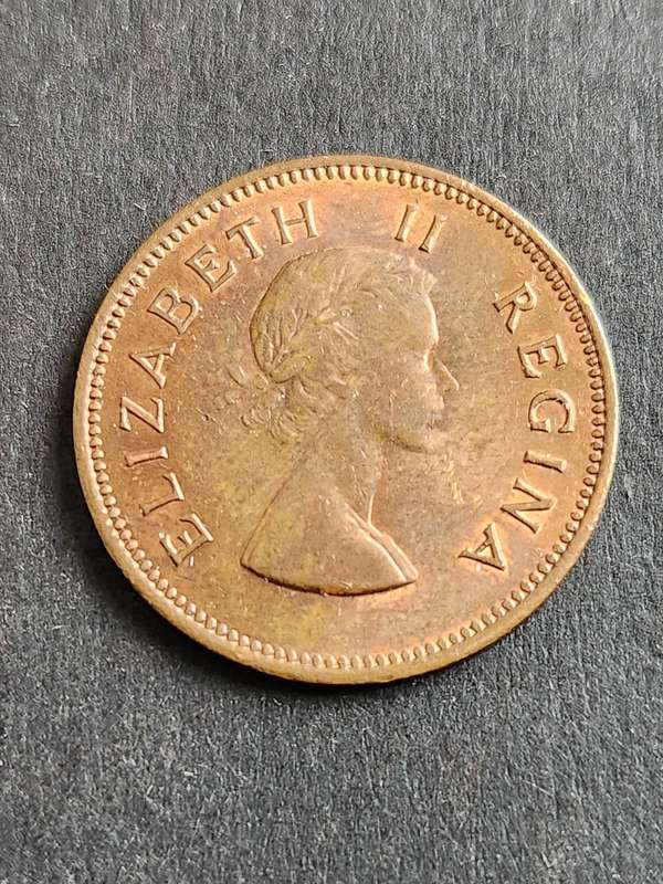 Union 1/2 Penny 1959 - as per photograph