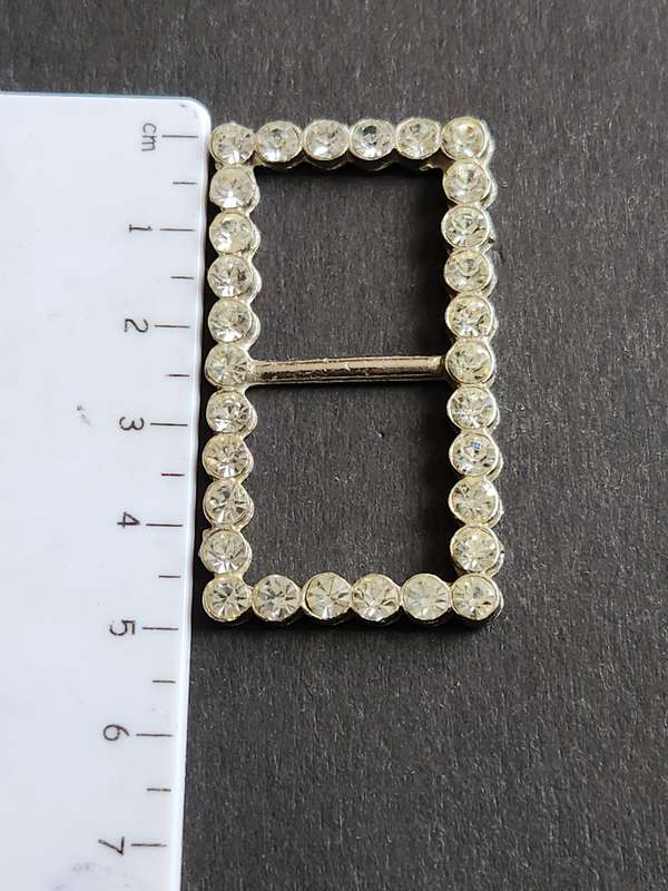 Vintage Rhinestone Buckle - as per photograph