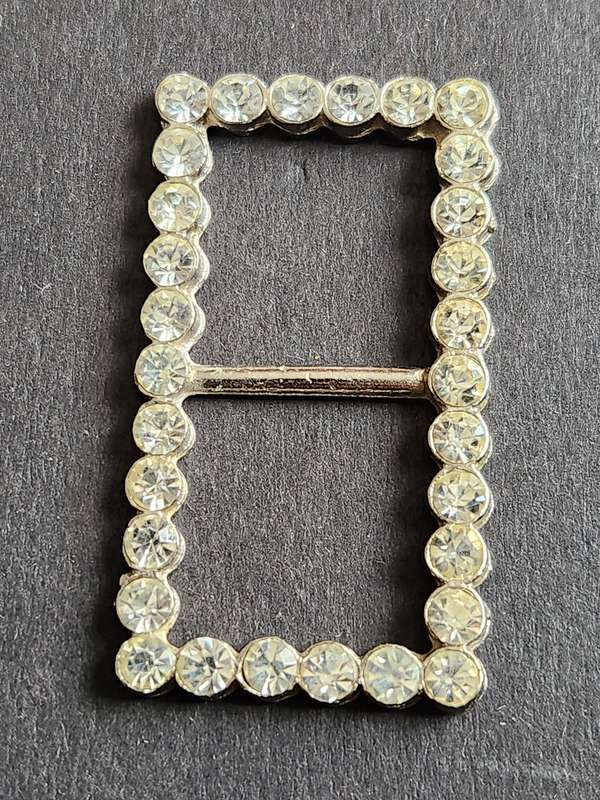 Vintage Rhinestone Buckle - as per photograph