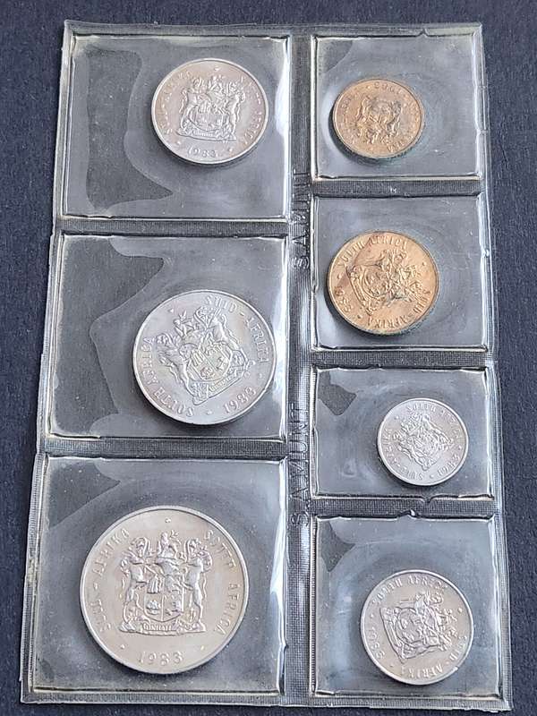 SA Mint Pack 1983 - as per photograph