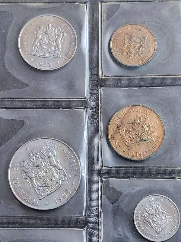 SA Mint Pack 1983 - as per photograph