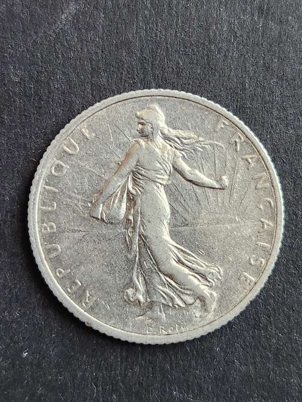 France One Franc 1916 - as per photograph