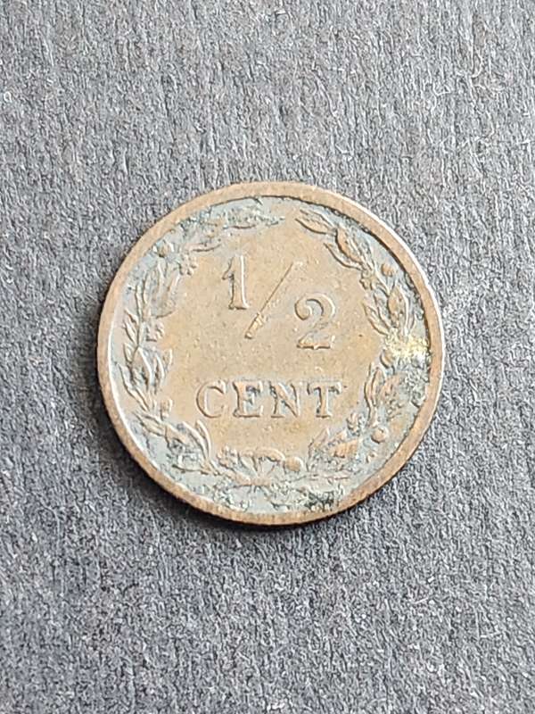 Nederlands 1/2 Cents 1903 - as per photograph