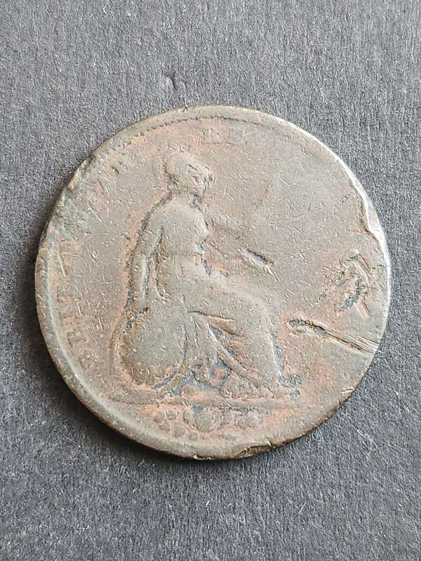 George IV Penny 1826 - as per photograph