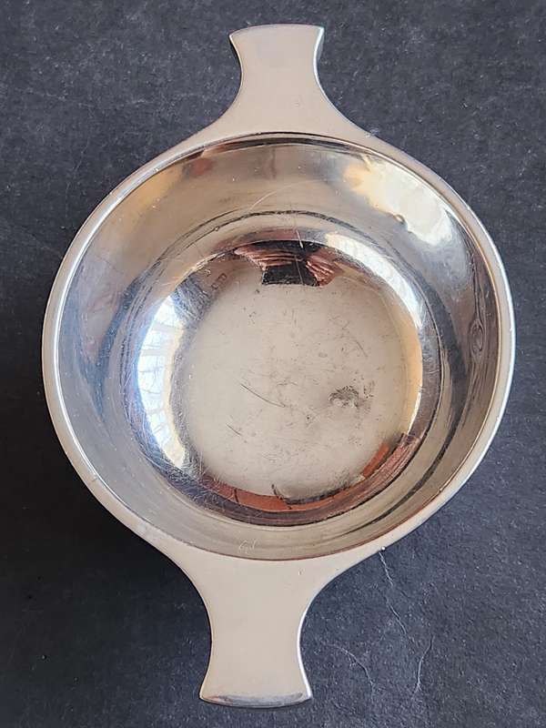 Antique Scottish Silver Quaich Maker Brook & Sons Edinburgh (Scottish Hallmarks) 97.4g