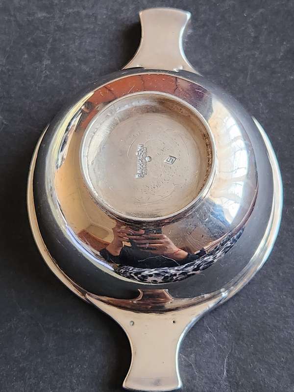 Antique Scottish Silver Quaich Maker Brook & Sons Edinburgh (Scottish Hallmarks) 97.4g