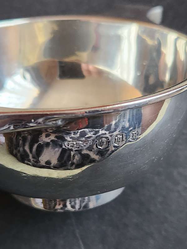 Antique Scottish Silver Quaich Maker Brook & Sons Edinburgh (Scottish Hallmarks) 97.4g