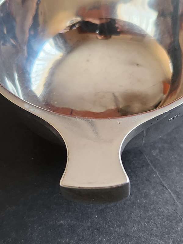 Antique Scottish Silver Quaich Maker Brook & Sons Edinburgh (Scottish Hallmarks) 97.4g