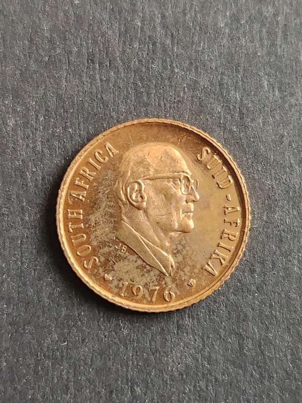 Republic 1/2 Cents 1976 Proof - as per photograph
