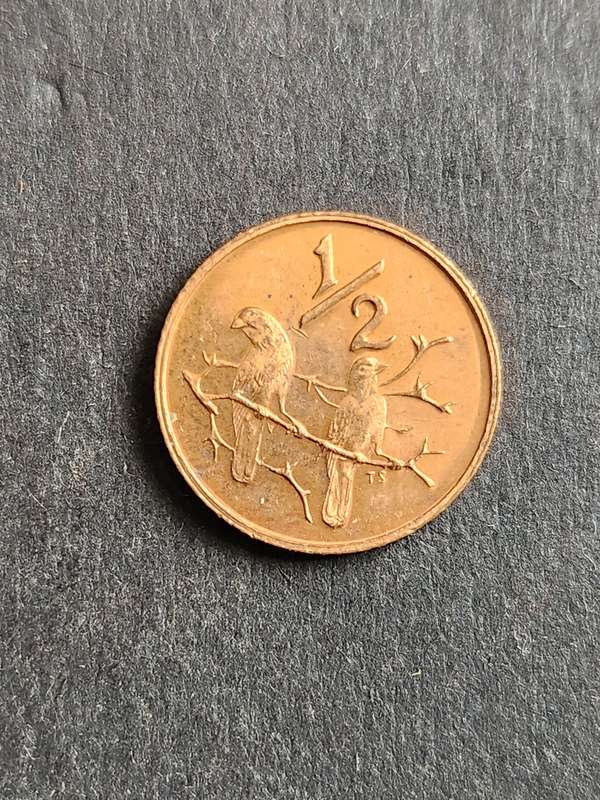 Republic 1/2 Cents 1976 Proof - as per photograph