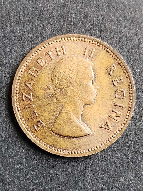 Union 1/2 Penny 1959 EF+/UNC  - as per photograph