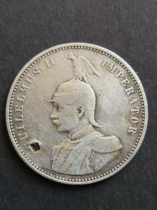 Deutsch Ostafrika One Rupie 1910J (Filler coin) - as per photograph