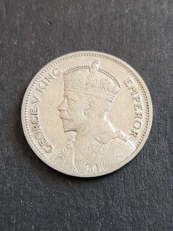 Southern Rhodesia One Shilling 1936 Silver- as per photograph