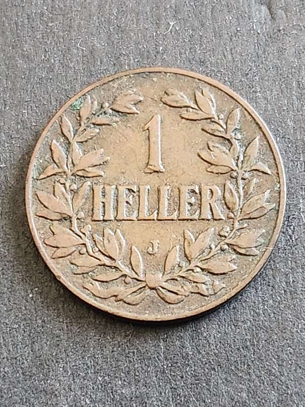 Deutsch Ostafrika 1 Heller 1908J - as per photograph