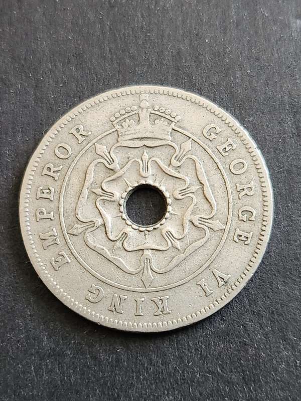 Southern Rhodesia One Penny 1940 - as per photograph