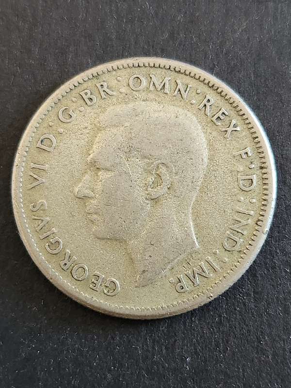Australia Florin 1946 Silver- as per photograph