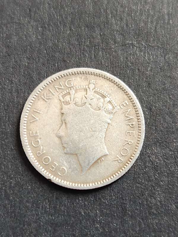 Southern Rhodesia Sixpence 1937 Silver - as per photograph