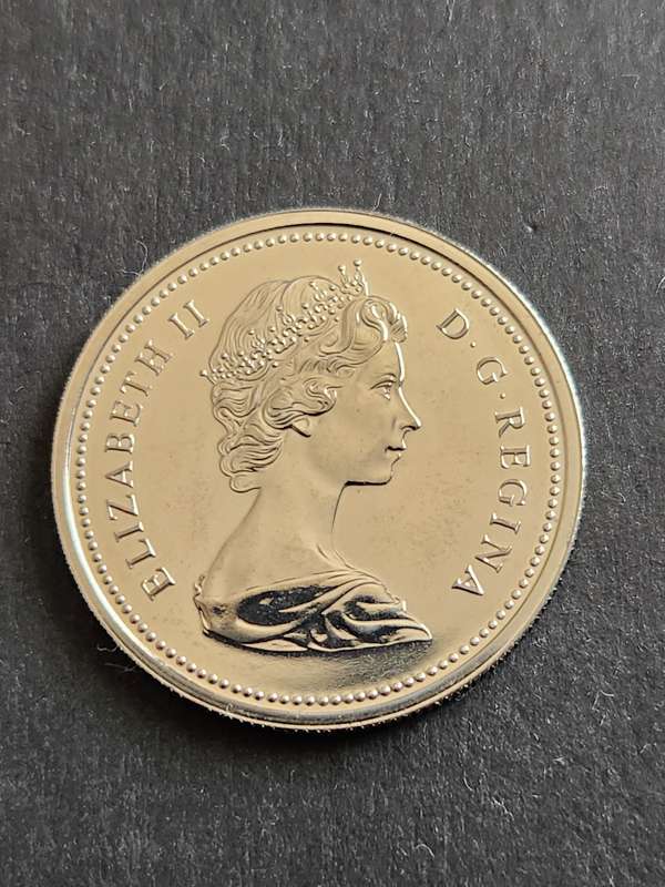 Canada One Dollar 1977 BU - as per photograph