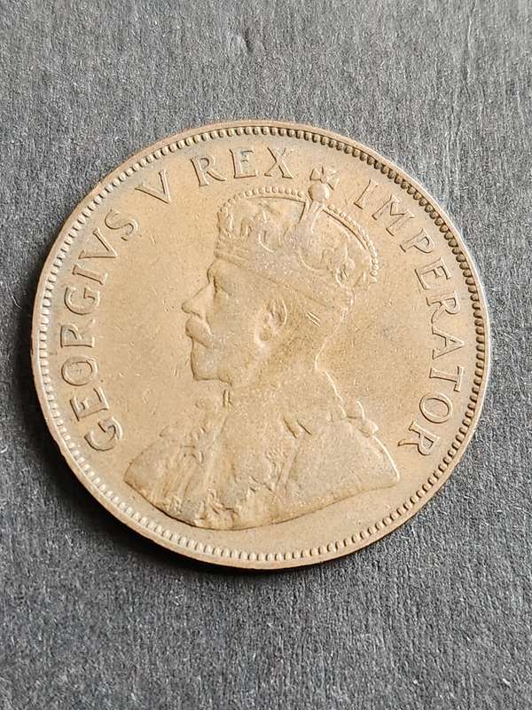 Union One Penny 1936 - as per photograph