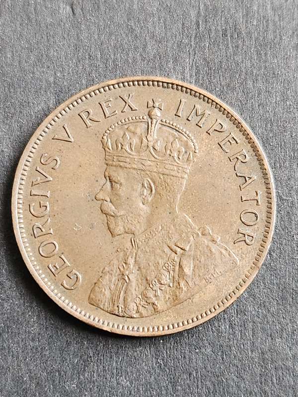 Union One Penny 1935 (nice condition) - as per photograph