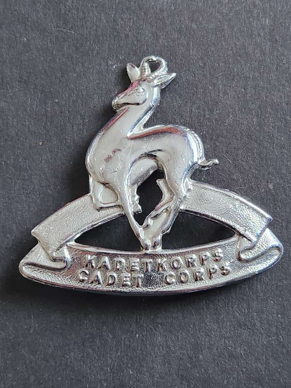SA Cadets Corps Badge - as per photograph