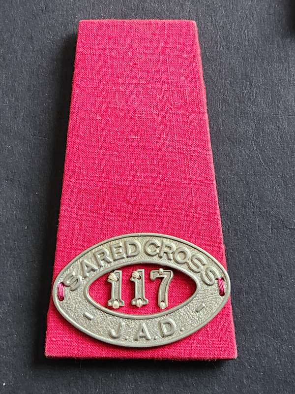 SA Red Cross Badge - as per photograph
