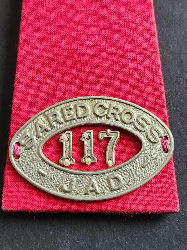 SA Red Cross Badge - as per photograph