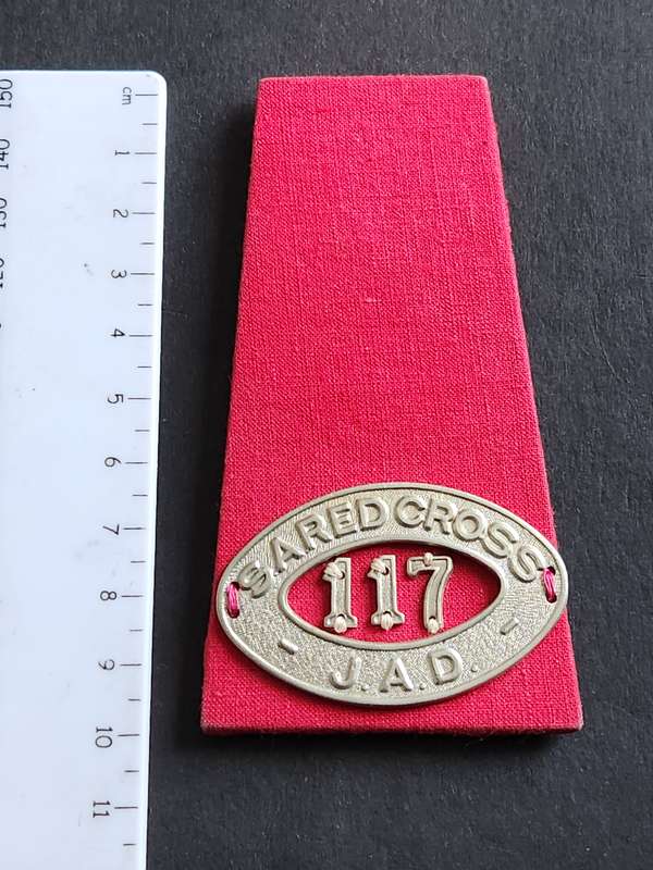 SA Red Cross Badge - as per photograph