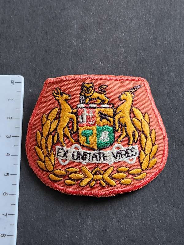 Old SA Defence Force Regimental Sergeant Major Rank Badge (excellent condition) - as per photograph