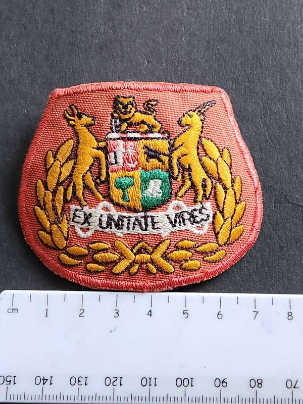 Old SA Defence Force Regimental Sergeant Major Rank Badge (excellent condition) - as per photograph