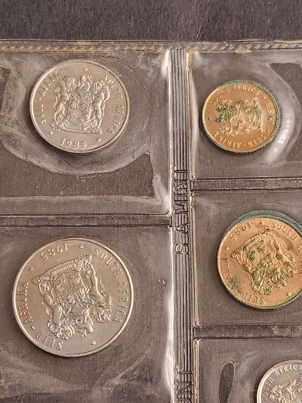 SA Mint Pack 1985 - as per photograph