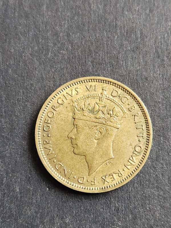 British West Africa One Shilling 1939 (nice condition) - as per photograph