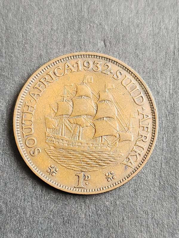 Union Penny 1932 - as per photograph