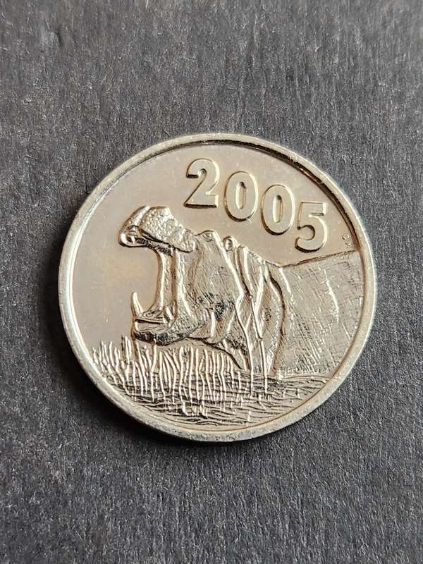 SA Mint Coin World Token 2005 - as per photograph
