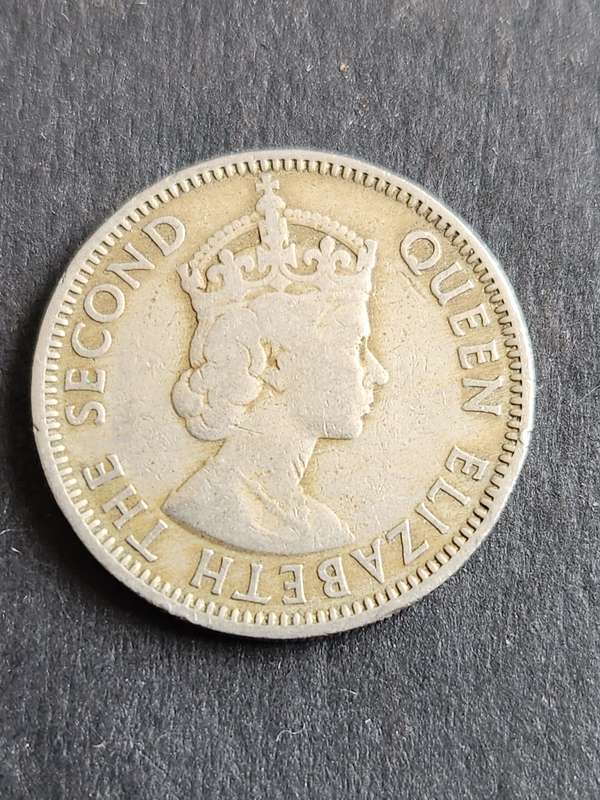 Cyprus 50 Mils 1955 - as per photograph