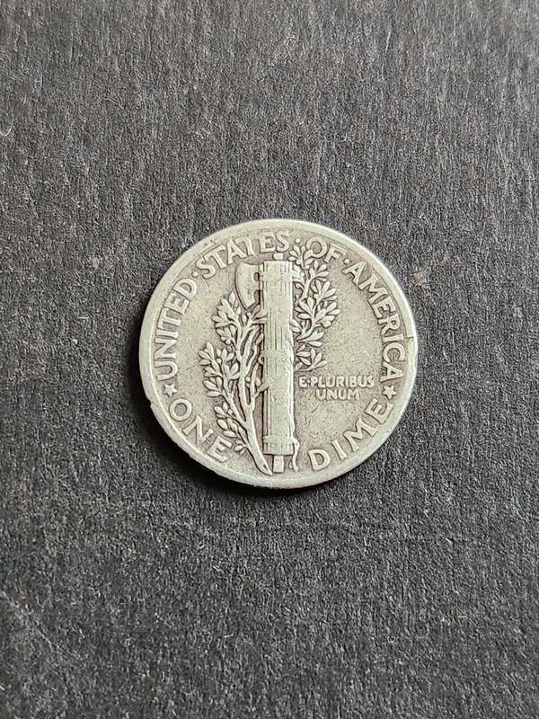 USA Mercury Dime 1941 Silver - as per photograph
