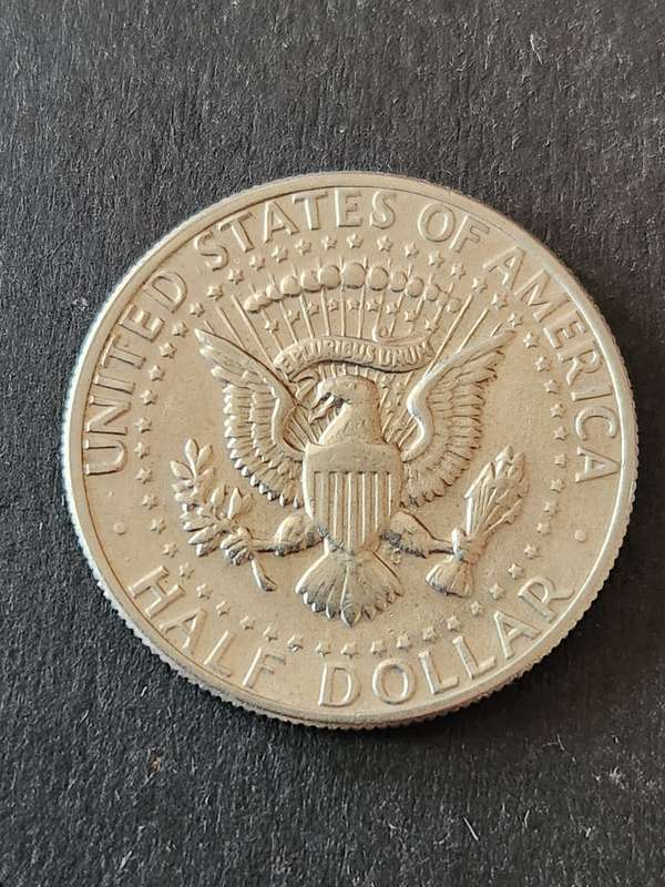 USA 1/2 Dollar 1971D - as per photograph
