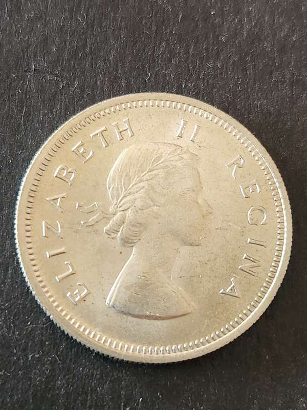 Union 2 Shillings 1960 (excellent condition) - as per photograph