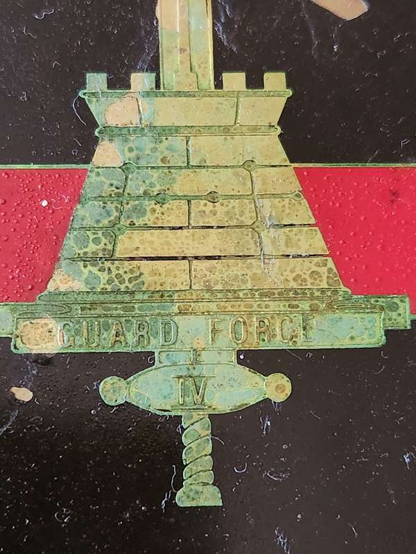 Rhodesian Army Guard Force Plaque- as per photograph